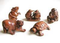 Netsuke - Carved in Wood